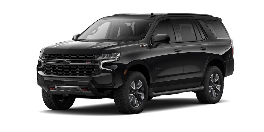 Chevrolet Tahoe 2024, SUV con 3 filas de asientos en color negro